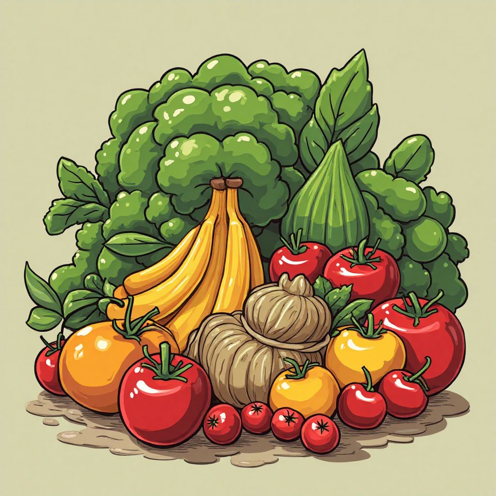 Organic food icon