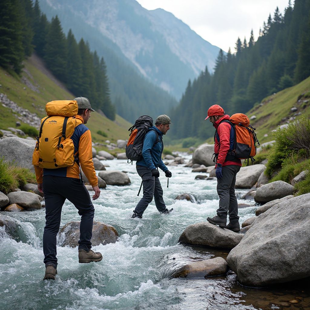 River crossing adventure